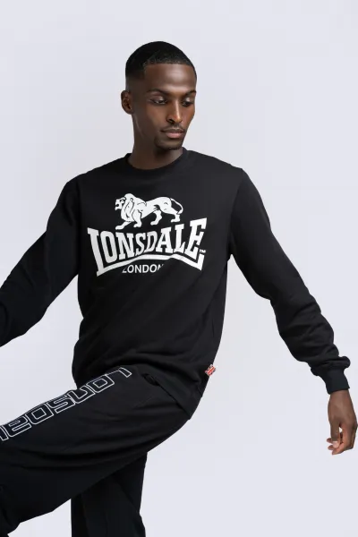 Pánske tričko Lonsdale 113374-Black