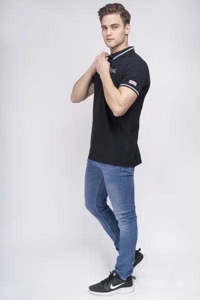 Pánske polo Lonsdale 113923-Black