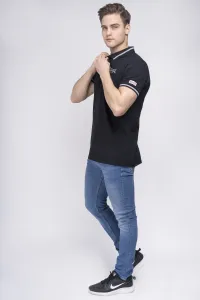 Pánske polo Lonsdale 113923-Black