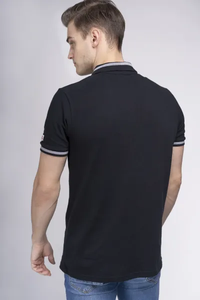 Pánske polo Lonsdale 113923-Black