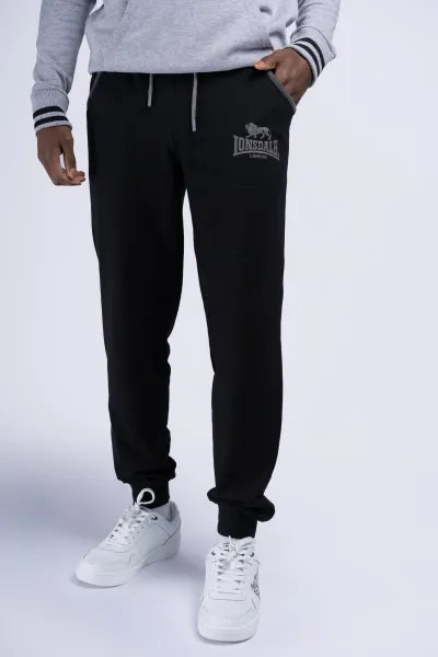 Pánske tepláky Lonsdale 115071-Black/Grey