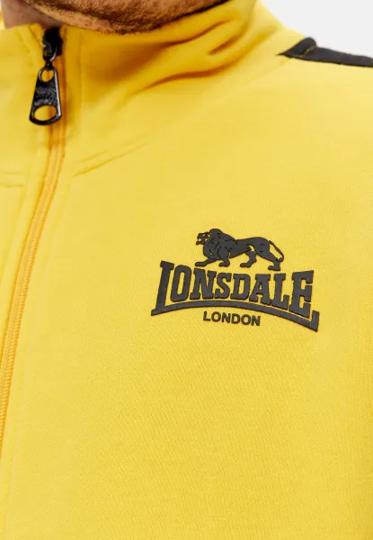 Pánska tepláková súprava Lonsdale 117291-Yellow/Black