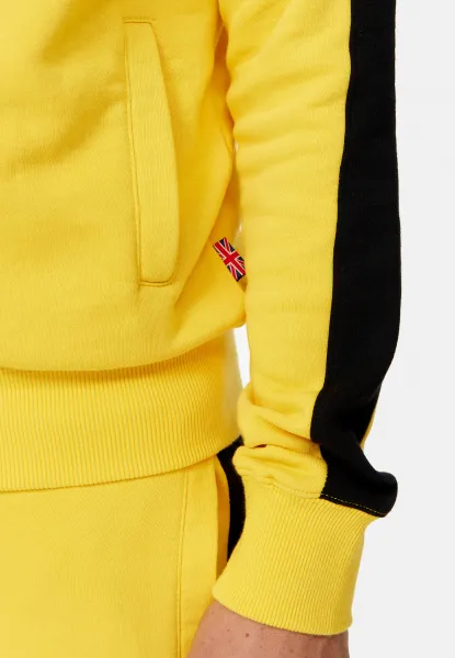 Pánska tepláková súprava Lonsdale 117291-Yellow/Black