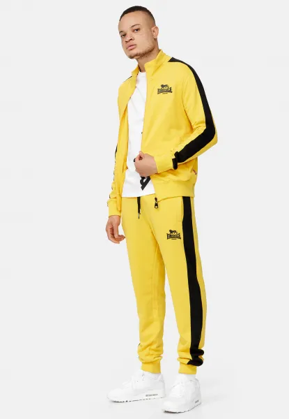 Pánska tepláková súprava Lonsdale 117291-Yellow/Black