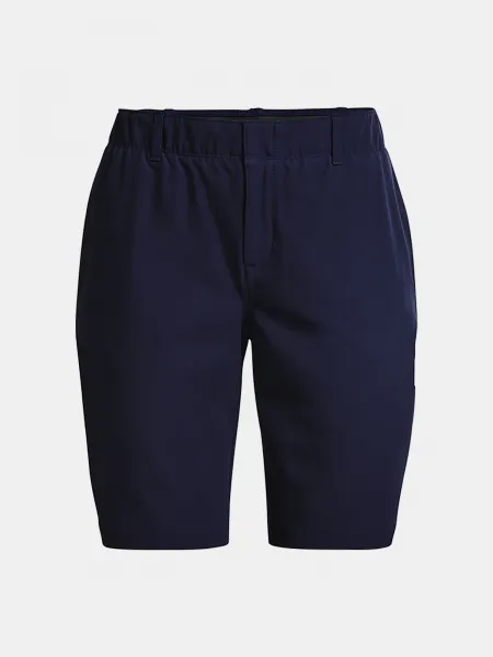 Tmavomodré dámske športové šortky Under Armour