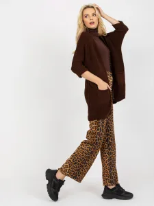 Cardigan-LO-SW-LK-3002.98P-dark brown