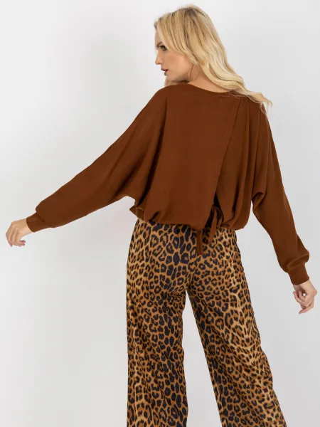 Blouse-TW-BZ-BE-M327.29-brown