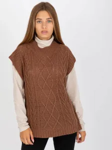Vest-D90027W90785B2-brown