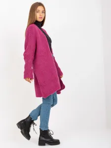 Cardigan-TW-SW-BI-M2201.87-fuchsia
