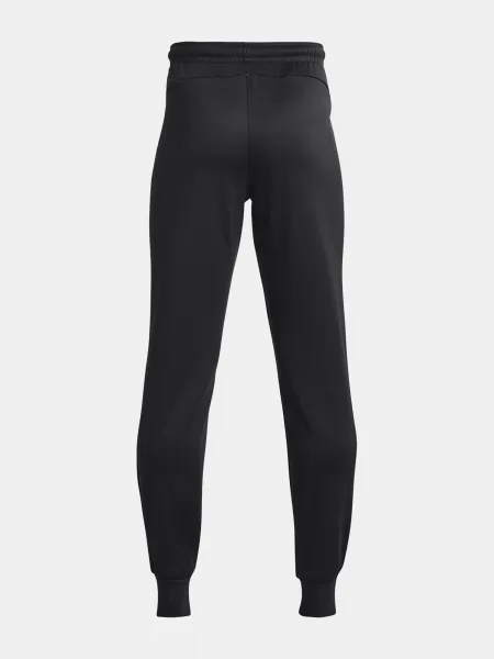 Červené chlapčenské športové tepláky Under Armour UA Armour Fleece Joggers