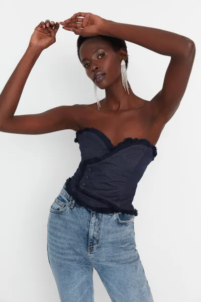 Dámsky top Trendyol Bustier