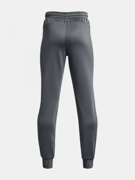 Šedé chlapčenské tepláky Under Armour UA Armour Fleece Joggers