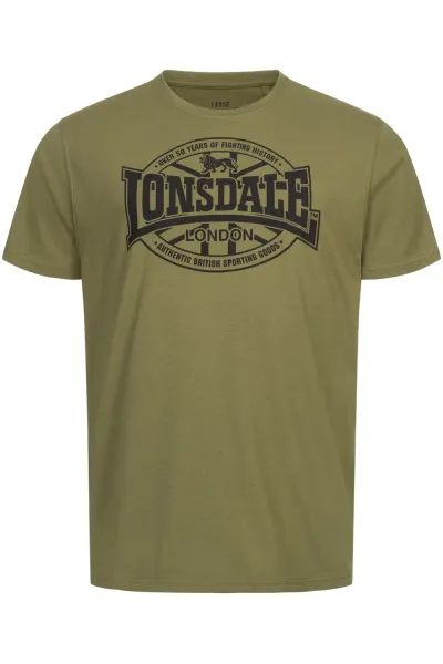 Lonsdale Pánske tričko regular fit dvojbalenie