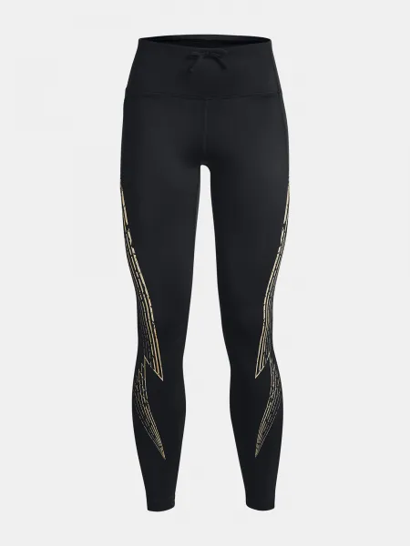 Čierne dámske športové legíny Under Armour UA OutRun the Cold Tight