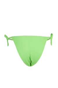 Trendyol zelená viazaná normálna noha bikiny spodky