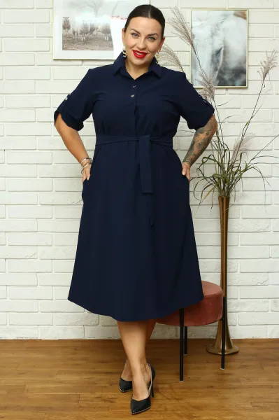 Dámske šaty Karko Plus Size