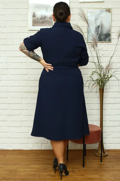 Dámske šaty Karko Plus Size