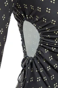Trendyol X Sagaza Studio viacfarebné telo s detailmi výrezov