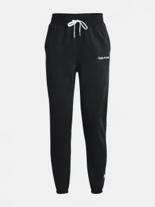 Čierne dámske tepláky Under Armour Essential Script Pant