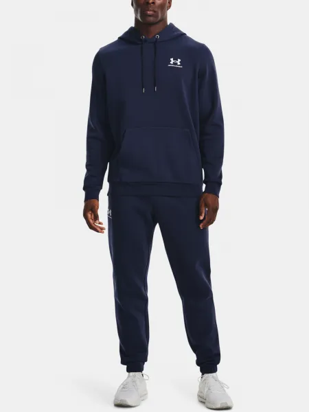 Tmavomodré tepláky Under Armour Essential Fleece Jogger