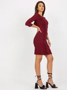 Dress-LK-SK-506559.47-burgundy