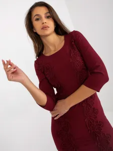 Dress-LK-SK-506559.47-burgundy
