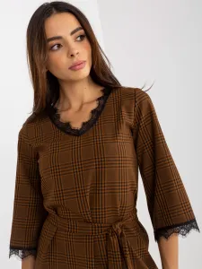 Dress-LK-SK-507871.32P-brown
