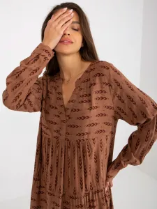 Dress-D73771M30361A4-brown