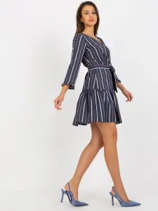 Dress-LK-SK-507973.58P-navy blue