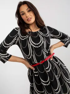 Dress-LK-SK-509089.01P-black-white