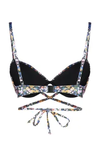 Trendyol kvetinový vzor Balconette kravata bikiny top