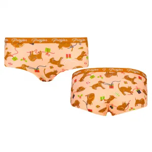 Dámske nohavičky Cat Dog 2P Frogies Christmas