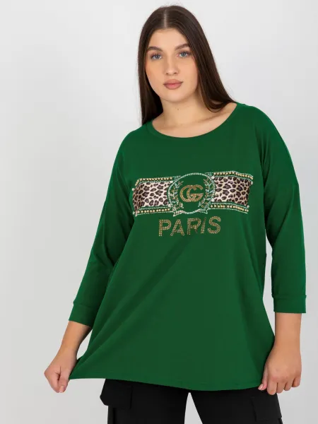 Blouse-VI-BZ-2901.49P-dark green