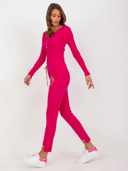 Sweatpants-RV-DR-6650.81P-Fuchsia