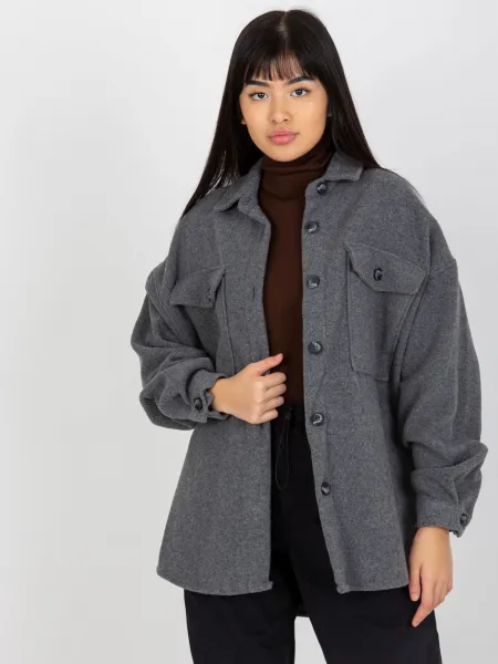 Shirt-DN-KS-4005.99P-dark gray