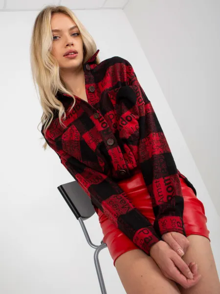 Shirt-DN-KS-3990.95P-black-red