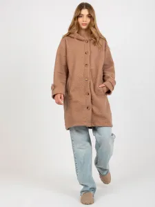 Coat RV-PL-8449.98P-light brown