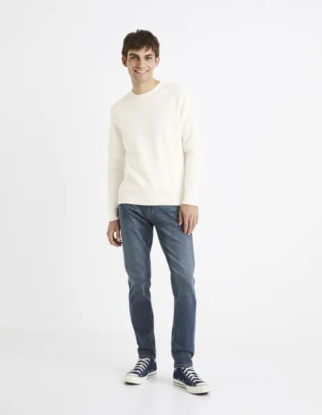 Slim fit pre mužov Celio - modrá