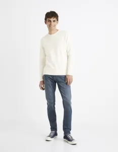 Slim fit pre mužov Celio - modrá