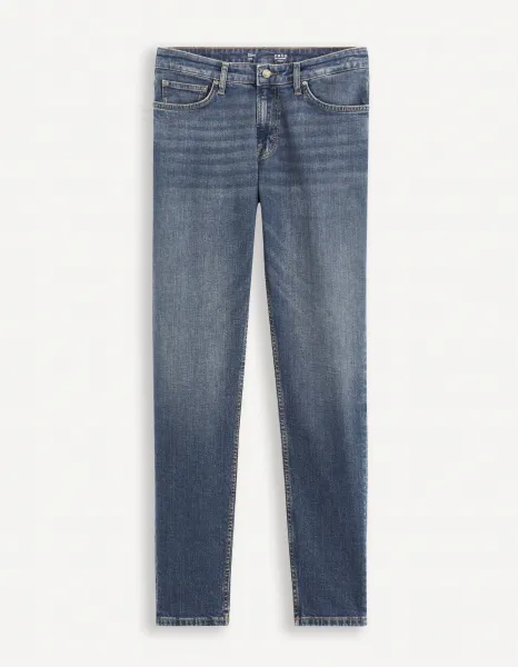 Slim fit pre mužov Celio - modrá