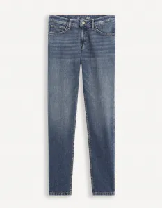 Slim fit pre mužov Celio - modrá