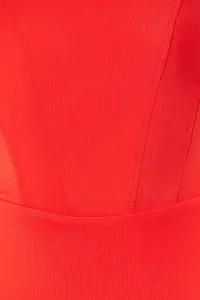 Trendyol Red Square Golier Extender normálne plavky na nohy