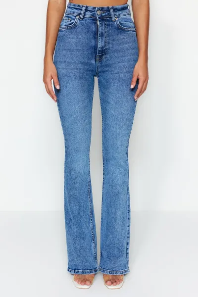Dámske rifle Trendyol Denim