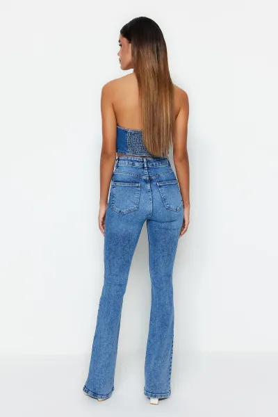 Dámske rifle Trendyol Denim