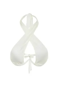 Trendyol Ecru Balconette Inverted V Underwire Bikini Top