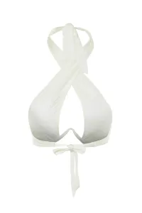 Trendyol Ecru Balconette Inverted V Underwire Bikini Top