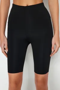 Trendyol Black Fitness Motorkárske/Cyklistické legíny