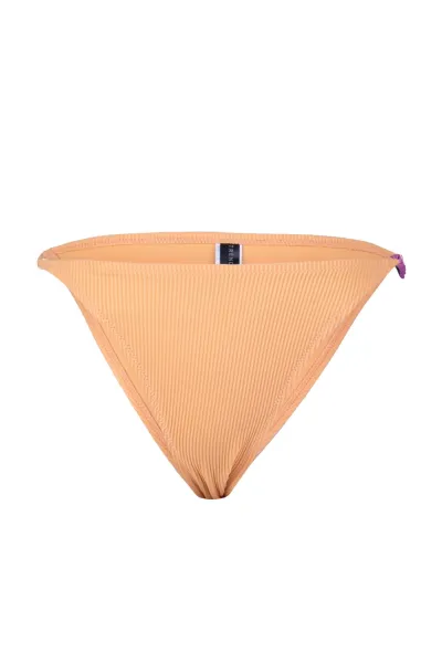 Trendyol Textured High Leg Bikini Bottom with Orange Accessories