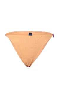 Trendyol Textured High Leg Bikini Bottom with Orange Accessories