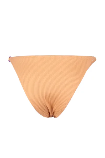 Trendyol Textured High Leg Bikini Bottom with Orange Accessories